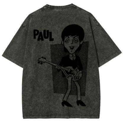 Paul McCartney Musicians Washed t-Shirt
