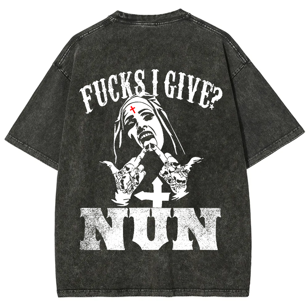Unholy Nun Fucks Given Nun Unisex Classic Tank Top t-Shirt
