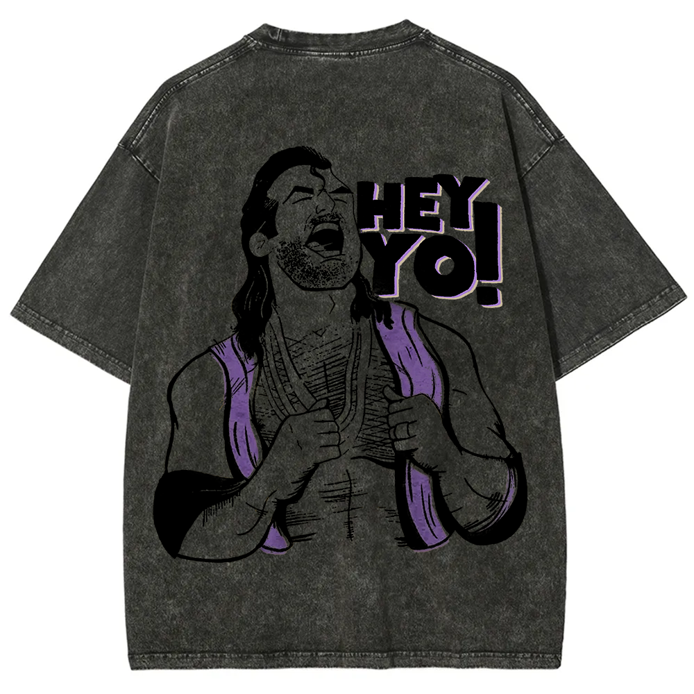 WWE Razor Ramon-Scott Hall HEY YO Casual Printed t-Shirt