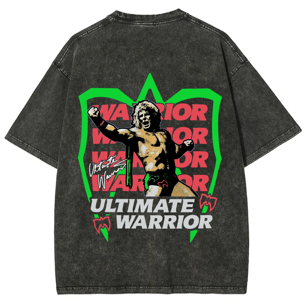 WWE Ultimate Warrior Wrestling Casual Printed t-Shirt