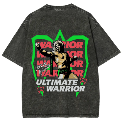 WWE Ultimate Warrior Wrestling Casual Printed t-Shirt