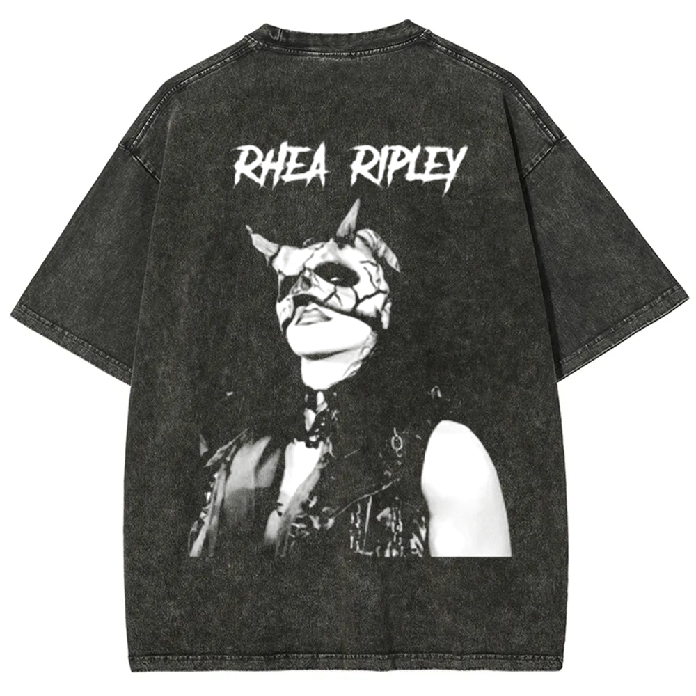WWE Rhea Ripley The Mask Washed t-Shirt
