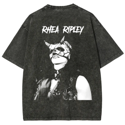 WWE Rhea Ripley The Mask Washed t-Shirt
