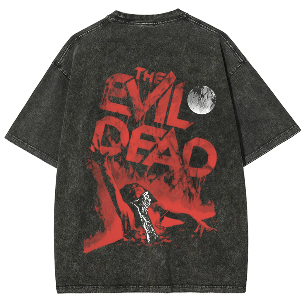 Unisex Vintage Washed  Evil Dead t-Shirt