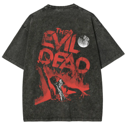 Unisex Vintage Washed  Evil Dead t-Shirt