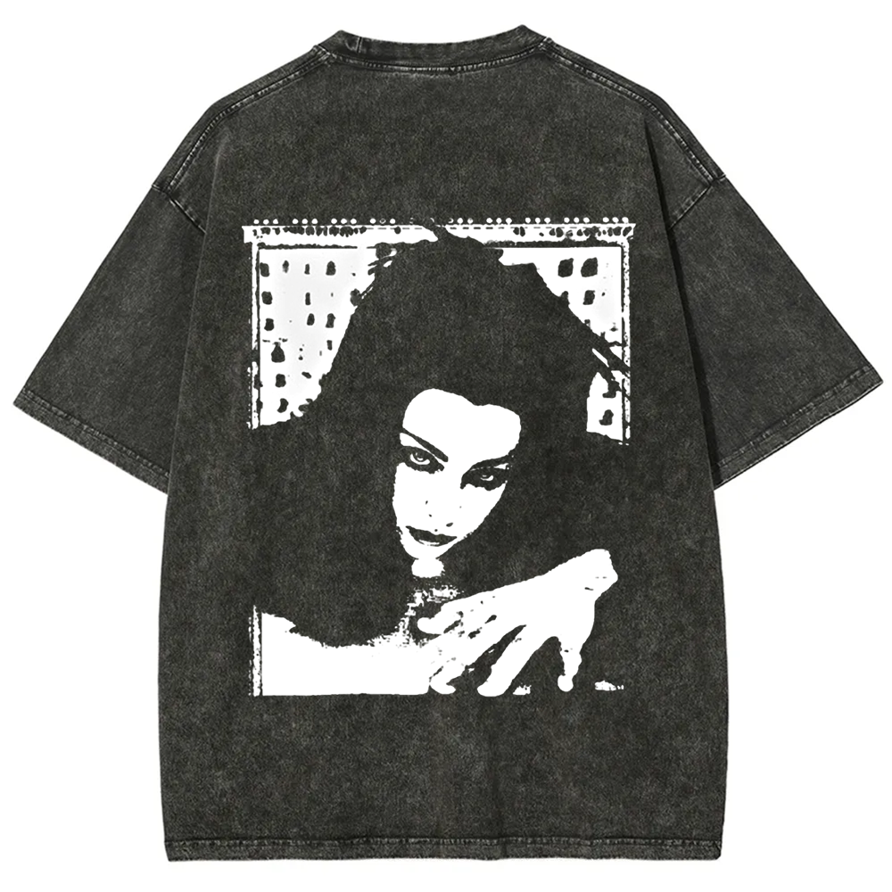 Unisex Vintage Washed Amy Lee Singer t-Shirt