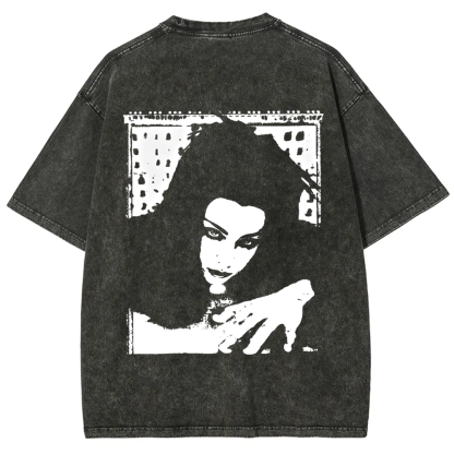 Unisex Vintage Washed Amy Lee Singer t-Shirt