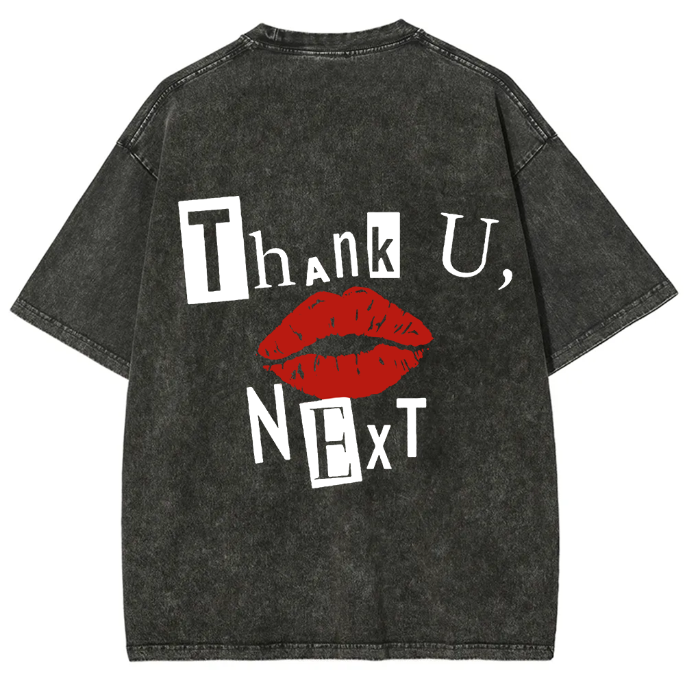 Unisex Vintage Washed Ariana Grande Singer t-Shirt