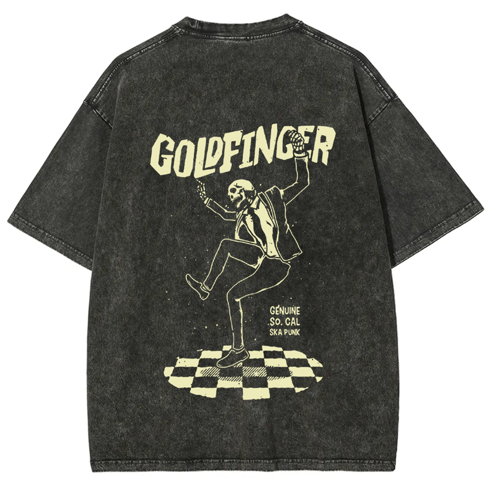 Unisex Vintage Goldfinger Band t-Shirt
