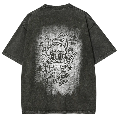 Unisex Vintage Angel Graphic t-Shirt