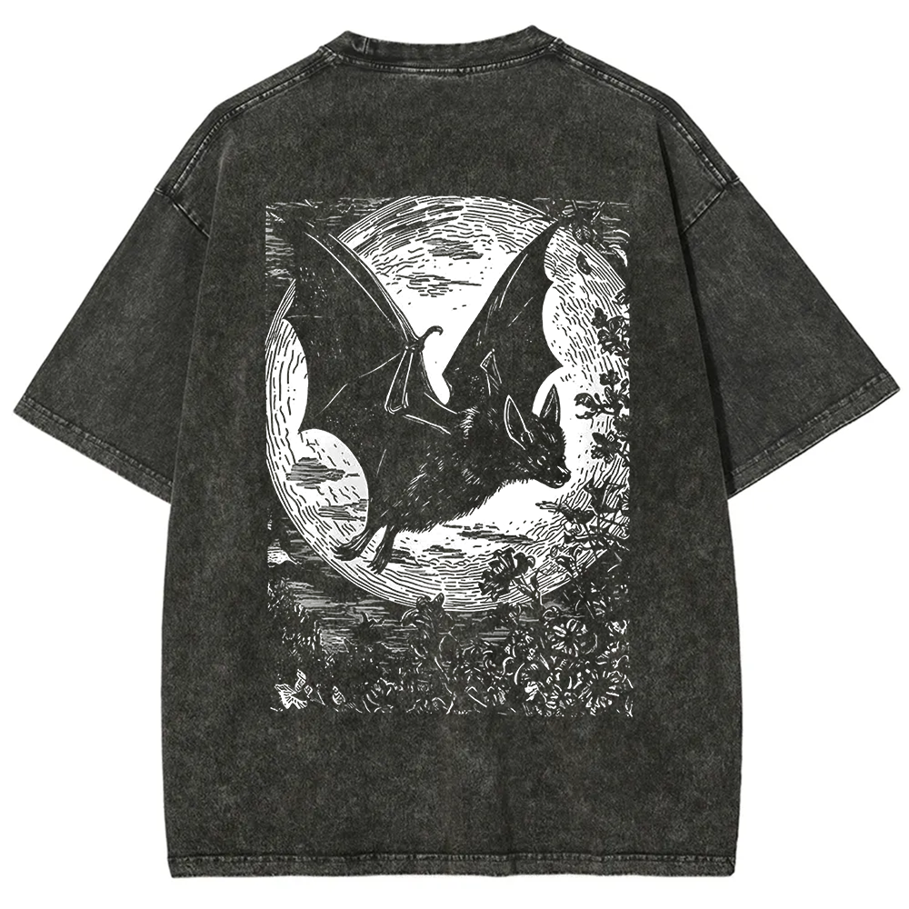Unisex Vintage  Medieval Bat t-Shirt