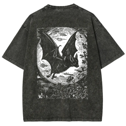 Unisex Vintage  Medieval Bat t-Shirt