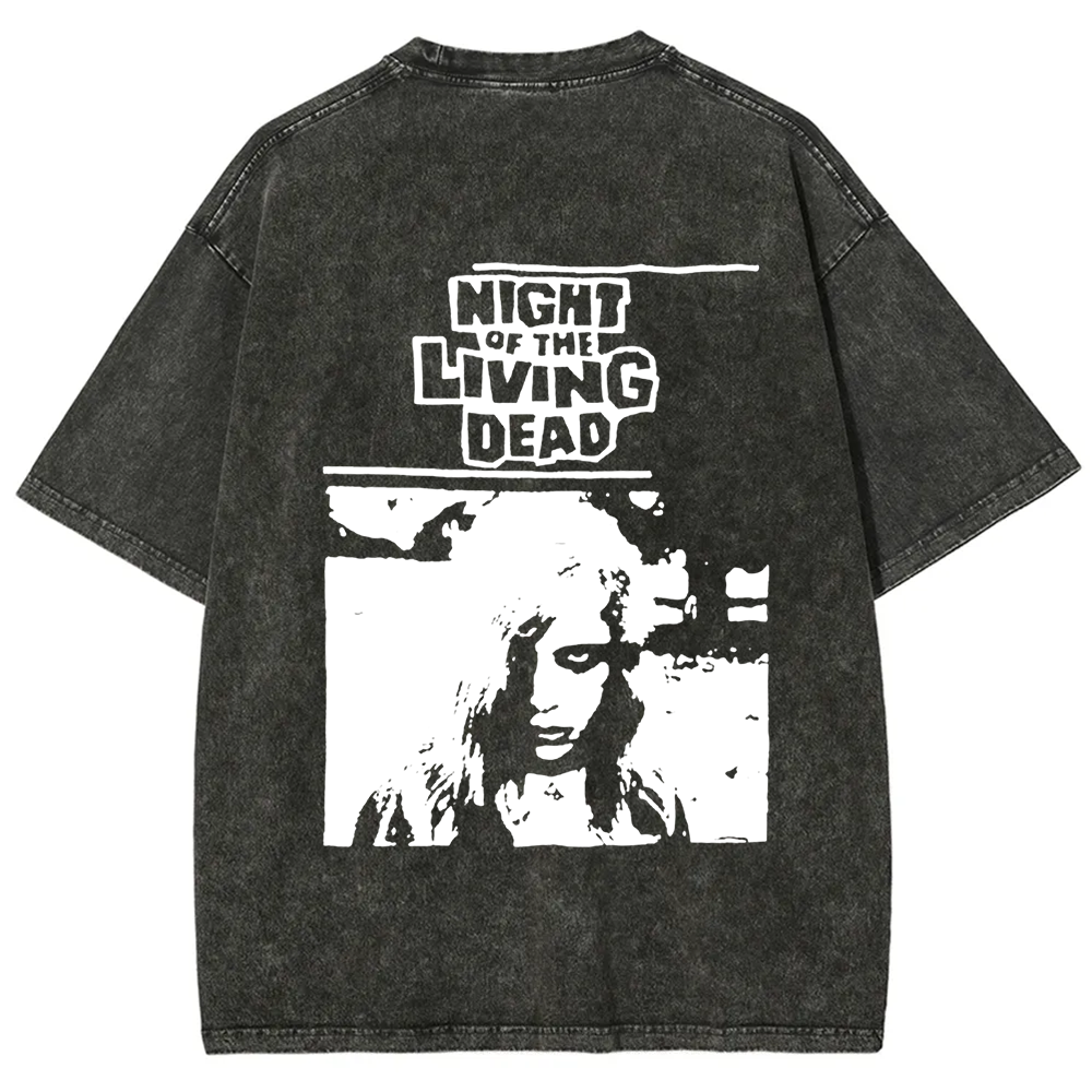 Unisex Vintage  Night of the living dead 1990 horror movie t-Shirt