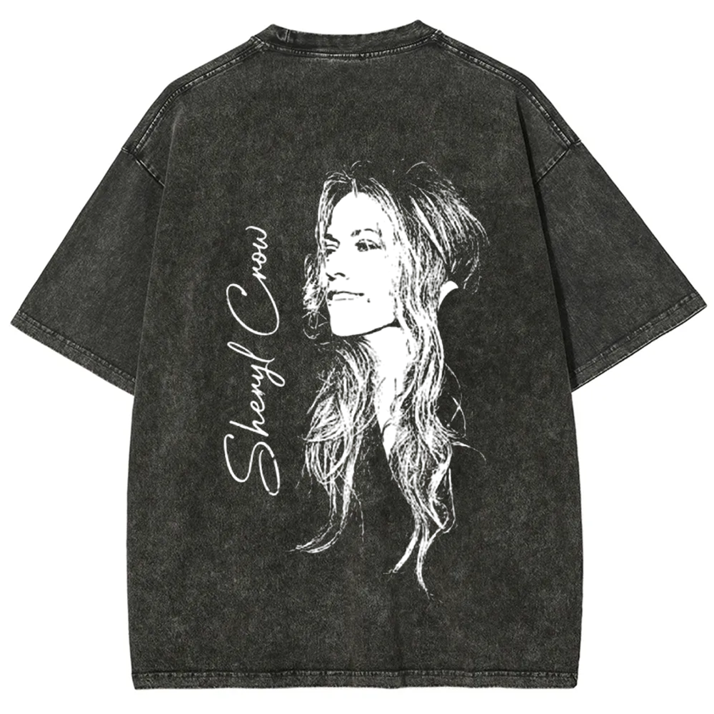 Unisex Vintage  Sheryl Crow Singer t-Shirt