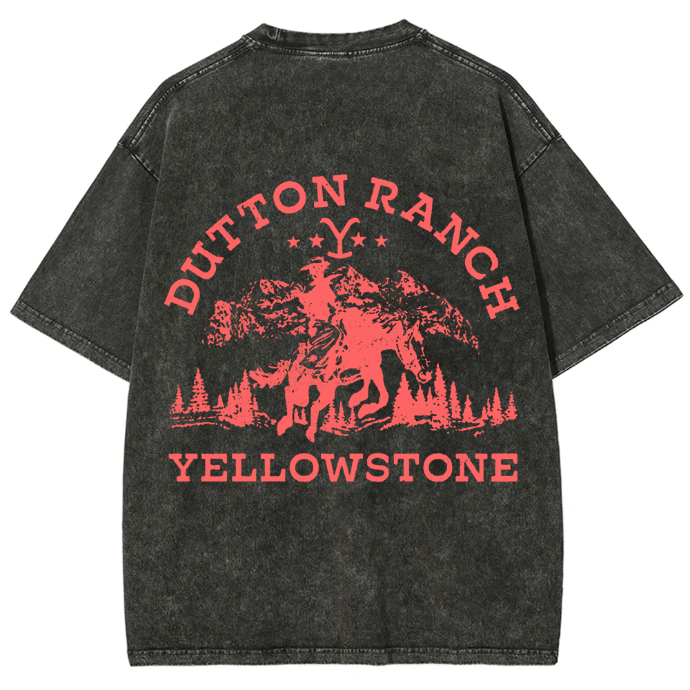 Unisex Vintage Yellowstone TV Series Casual Printed t-Shirt