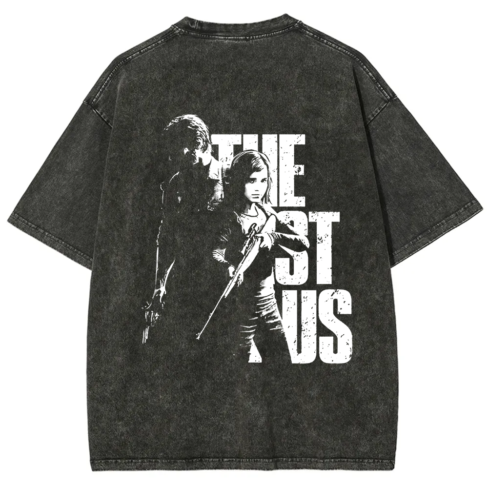 Unisex Vintage The Last of Us Horror Game Movie t-Shirt