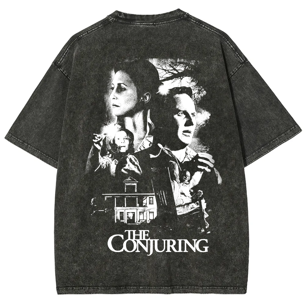 Unisex Vintage The Conjuring Horror Movie t-Shirt