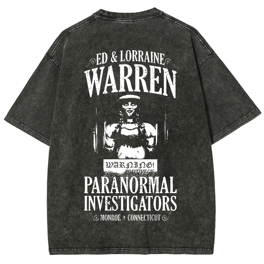 Unisex Vintage The Conjuring Horror Movie t-Shirt