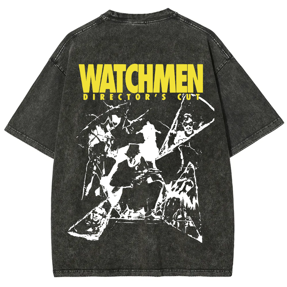 Unisex Vintage  Watchmen Crime Movie t-Shirt