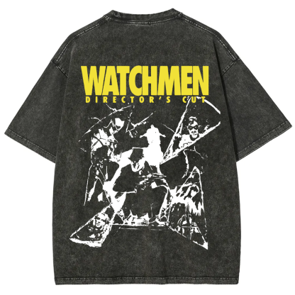 Unisex Vintage  Watchmen Crime Movie t-Shirt