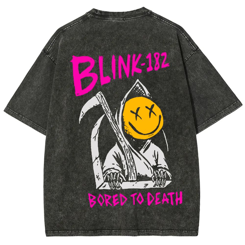 Unisex Vintage Blink 182 Band t-Shirt