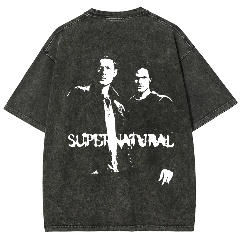 Unisex Vintage  Supernatural TV show t-Shirt