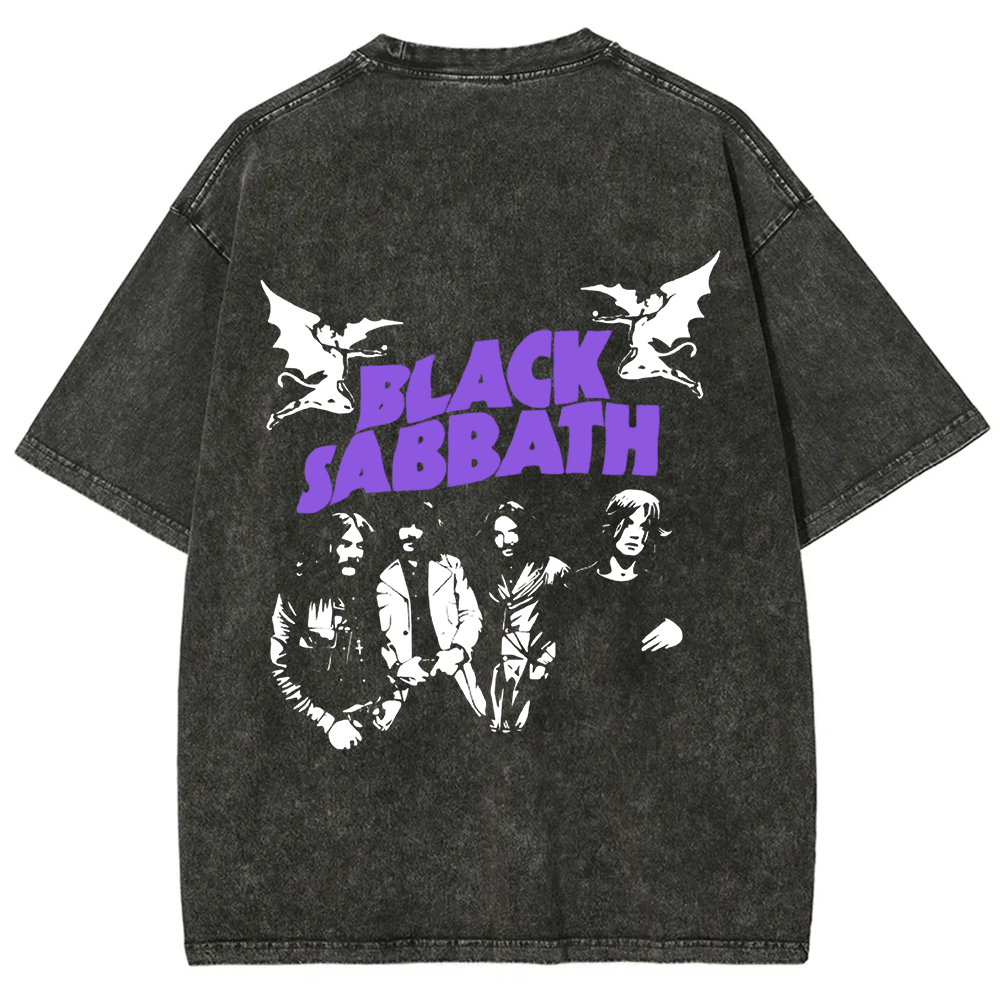 Unisex Vintage Black Sabbath Band t-Shirt