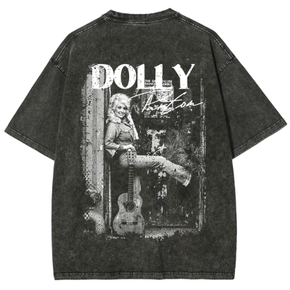 Unisex Vintage  Dolly Parton Singer t-Shirt