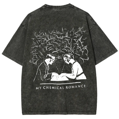 Unisex Vintage My chemical romance Band t-Shirt