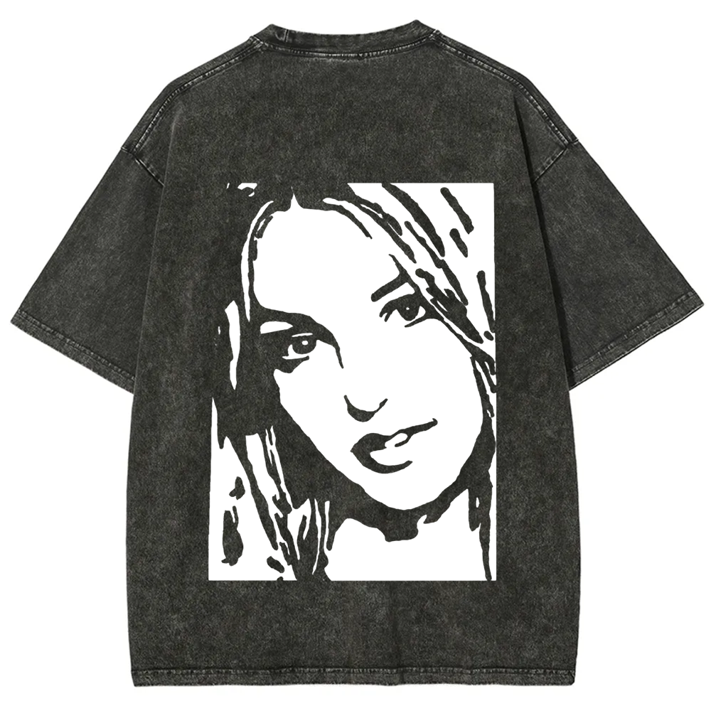 Unisex Vintage  Britney Singer  t-Shirt