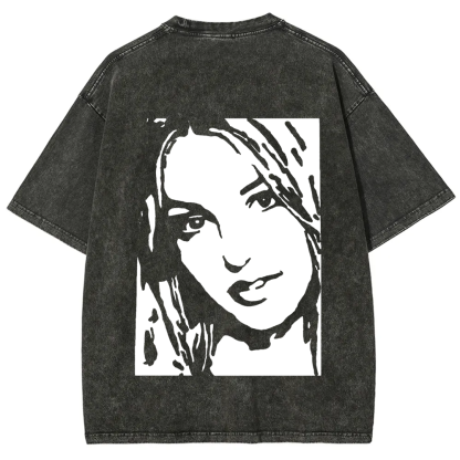 Unisex Vintage  Britney Singer  t-Shirt