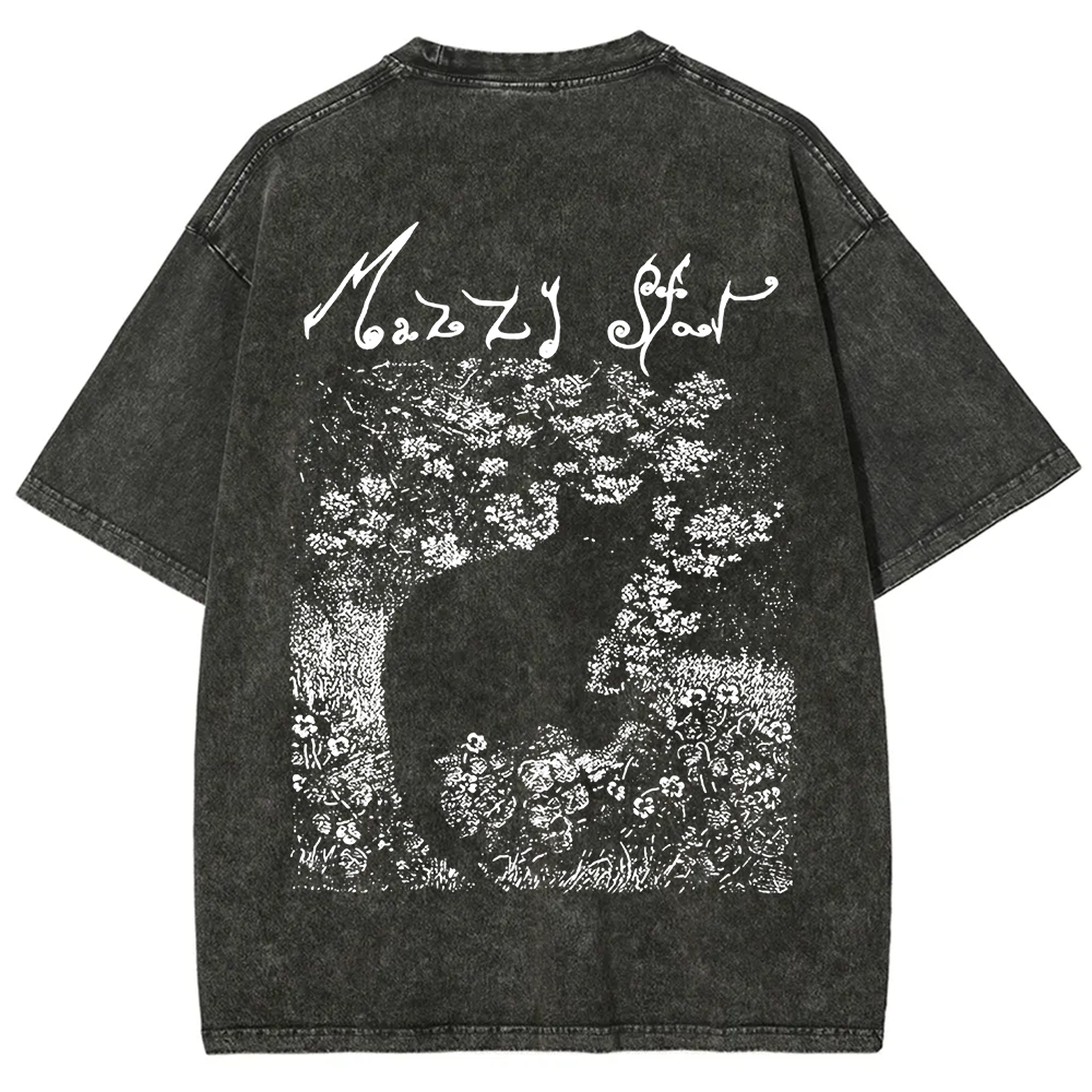 Unisex Vintage  Mazzy Star Band t-Shirt
