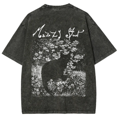 Unisex Vintage  Mazzy Star Band t-Shirt