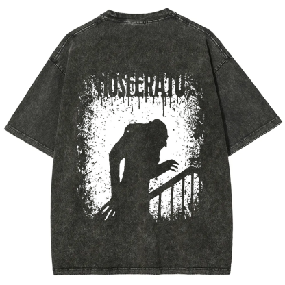 Unisex Vintage   Nosferatu 1922 Horror Movie  t-Shirt