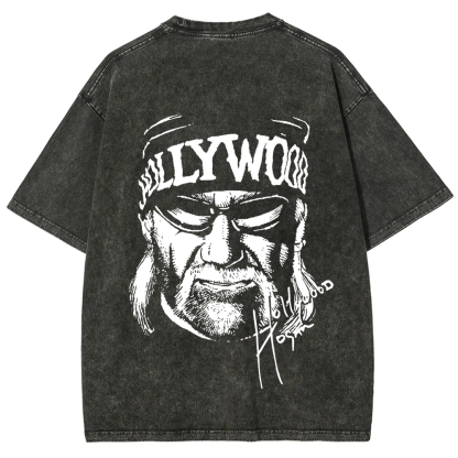 Unisex Vintage  Wrestling WCW Hollywood Hulk Hogan  t-Shirt
