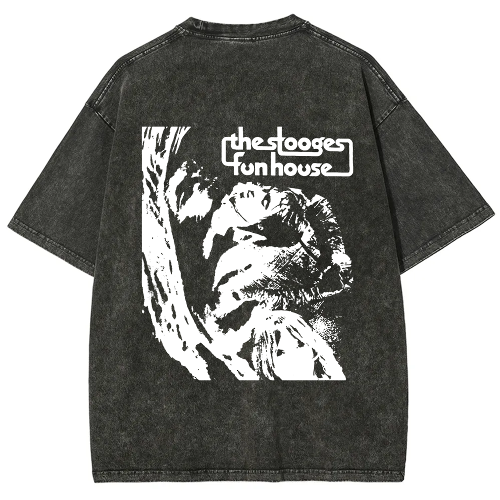 Unisex Vintage The Stooges Band Fun House Songs t-Shirt