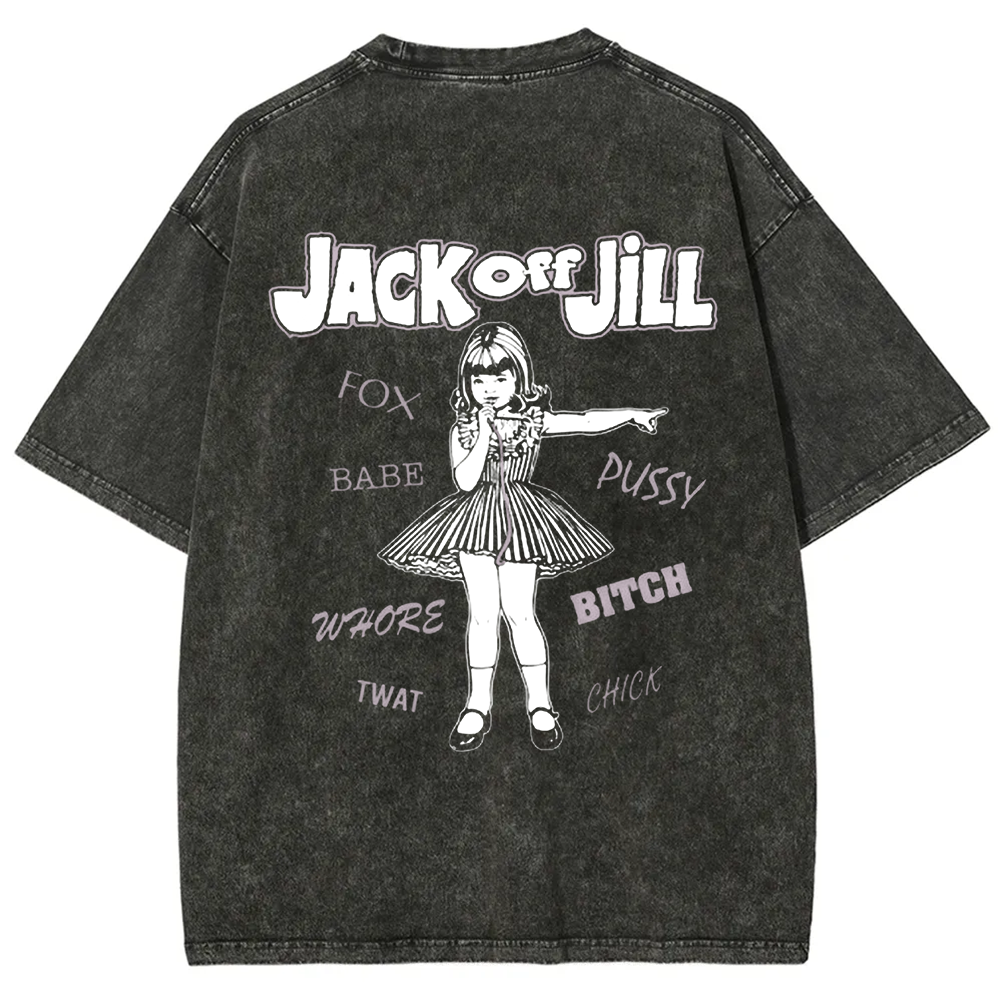 Unisex Vintage Jack Off Jill Band t-Shirt