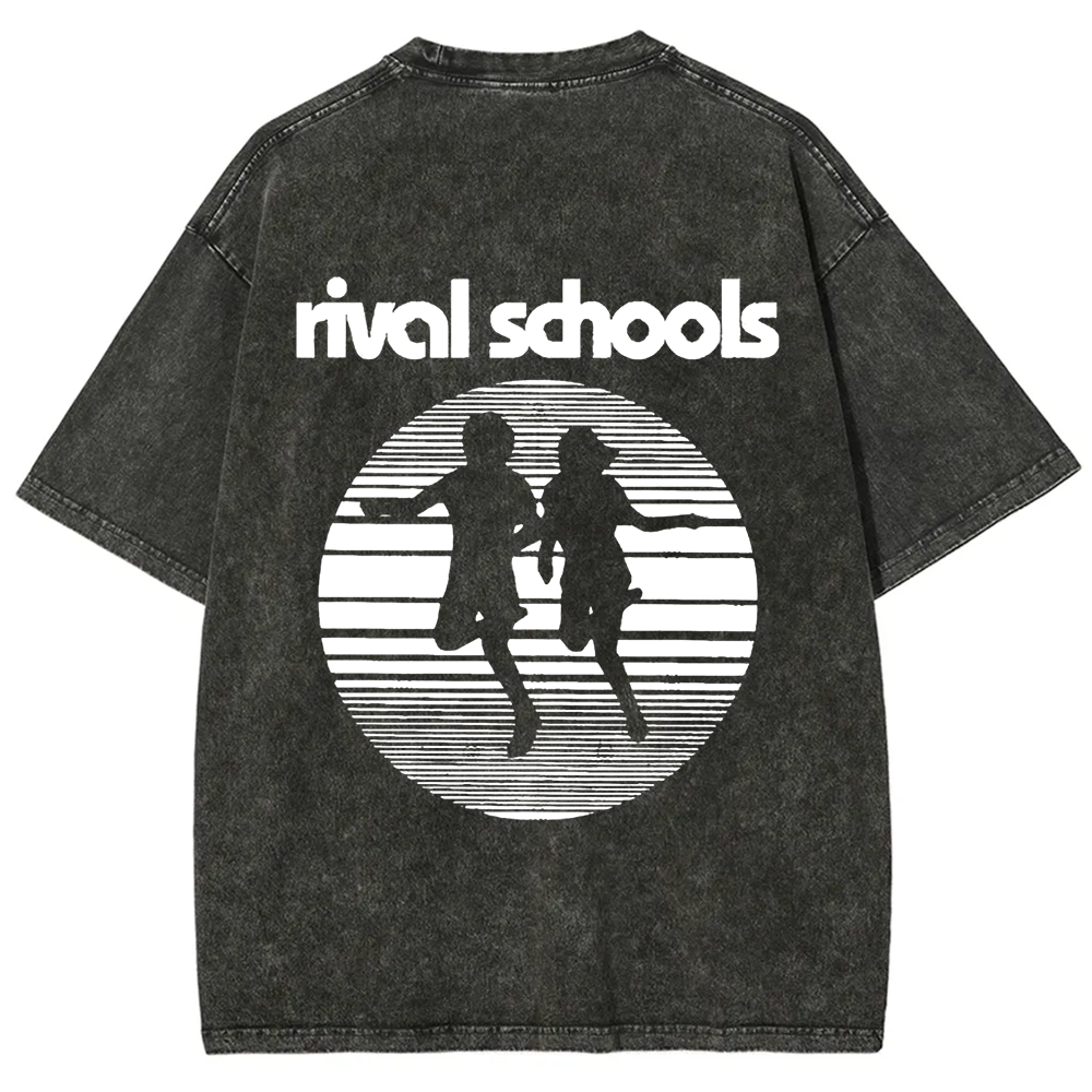 Unisex Vintage  Rival Schools Band t-Shirt