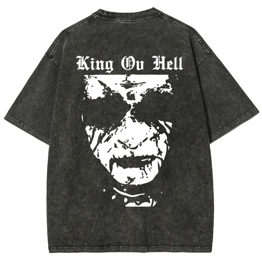 Unisex Vintage  King ov Hell Musicians t-Shirt