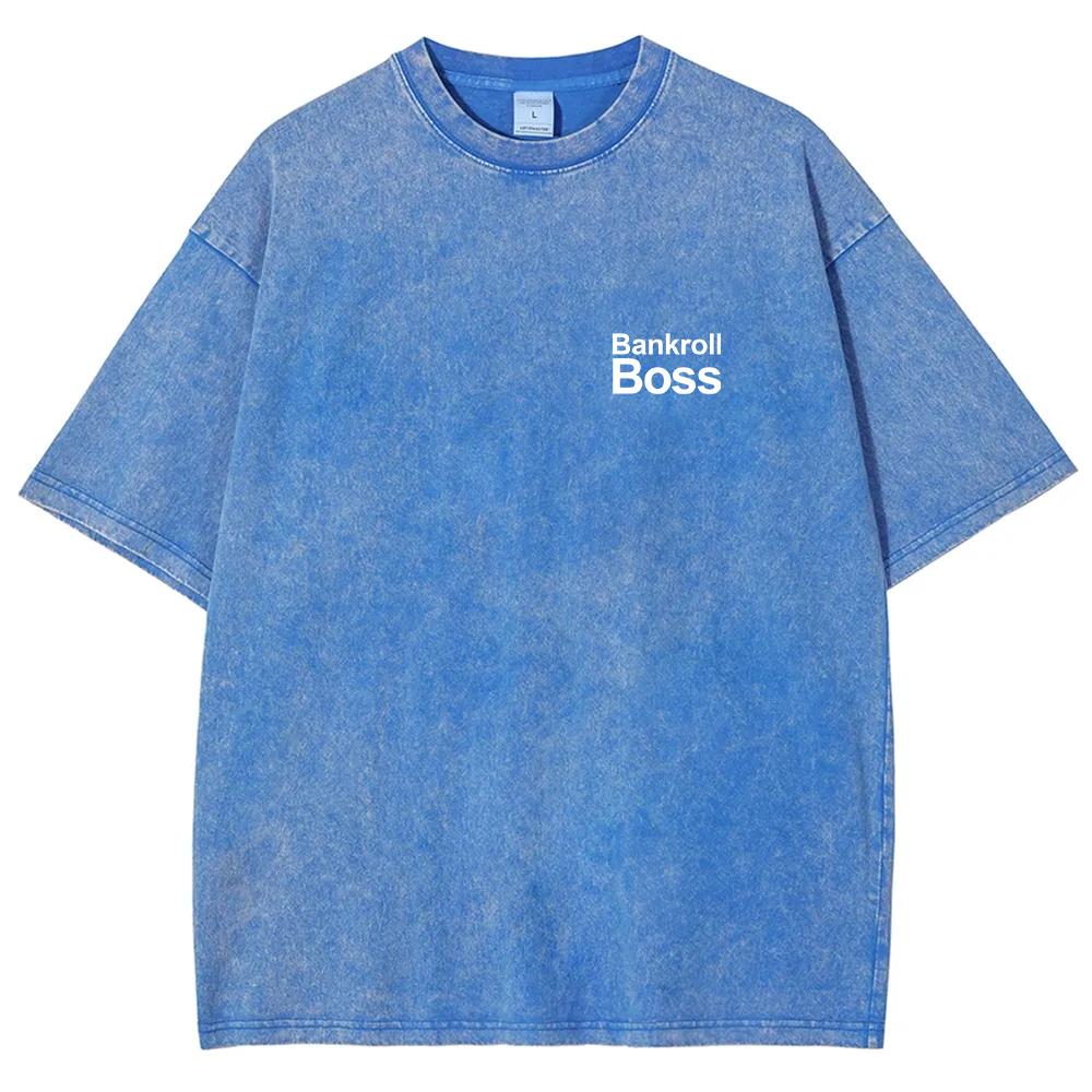 Bankroll Boss Unisex Fit Washed T-Shirt