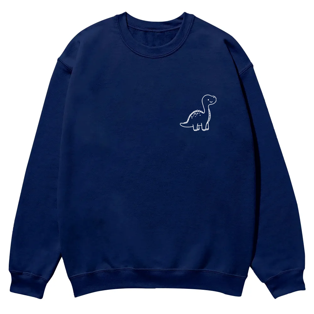 Boy Mom Casual Crewneck Sweatshirt wearishow