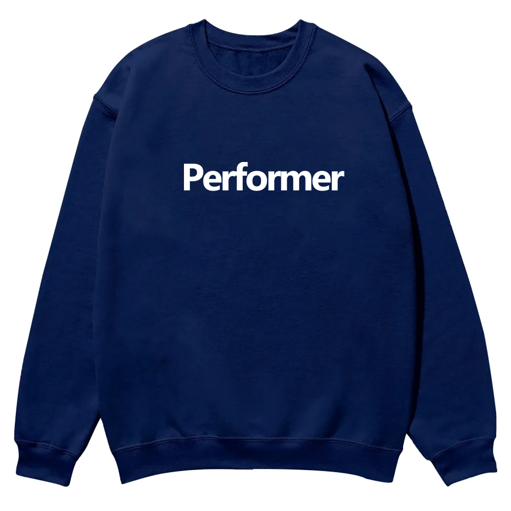 Performer Casual Crewneck Sweatshirt wearishow