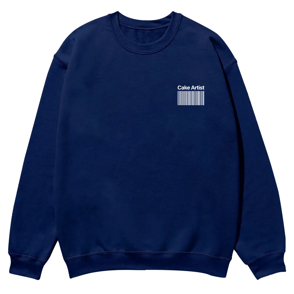Cake Artist Casual Crewneck Sweatshirt wearishow