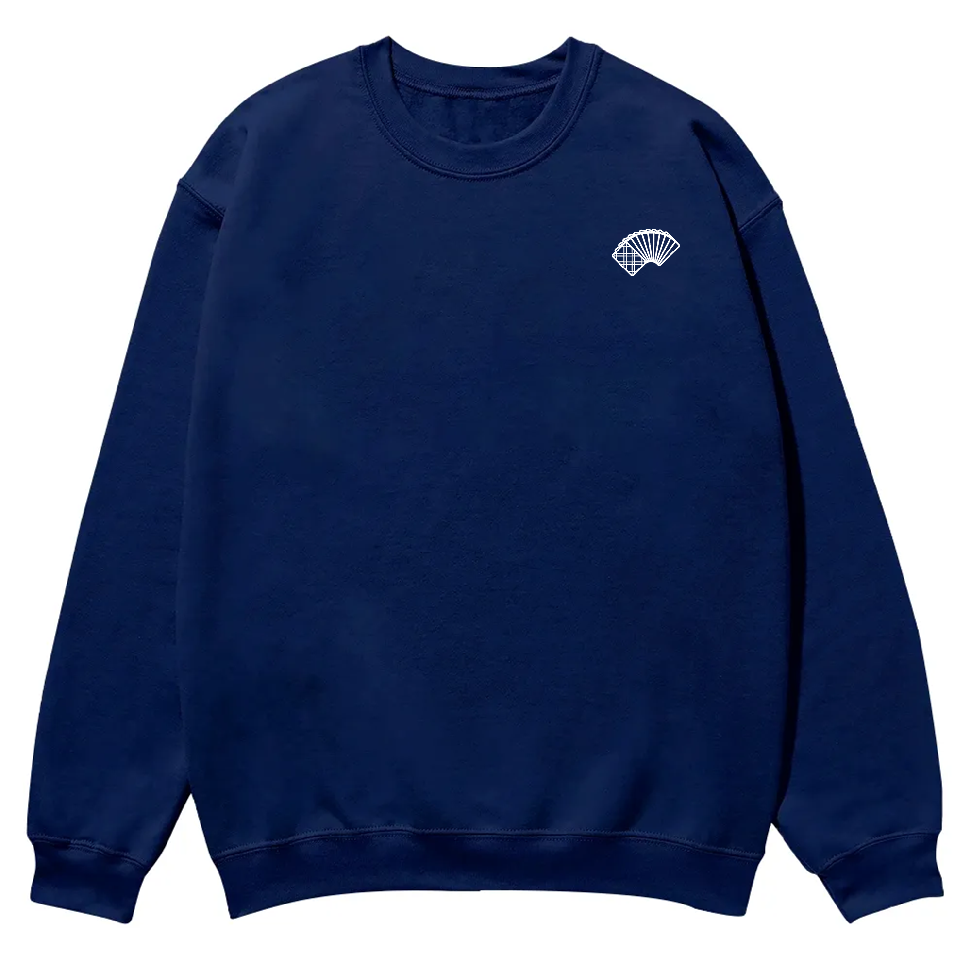 Poker Player Unisex Casual Crewneck Sweatshirt