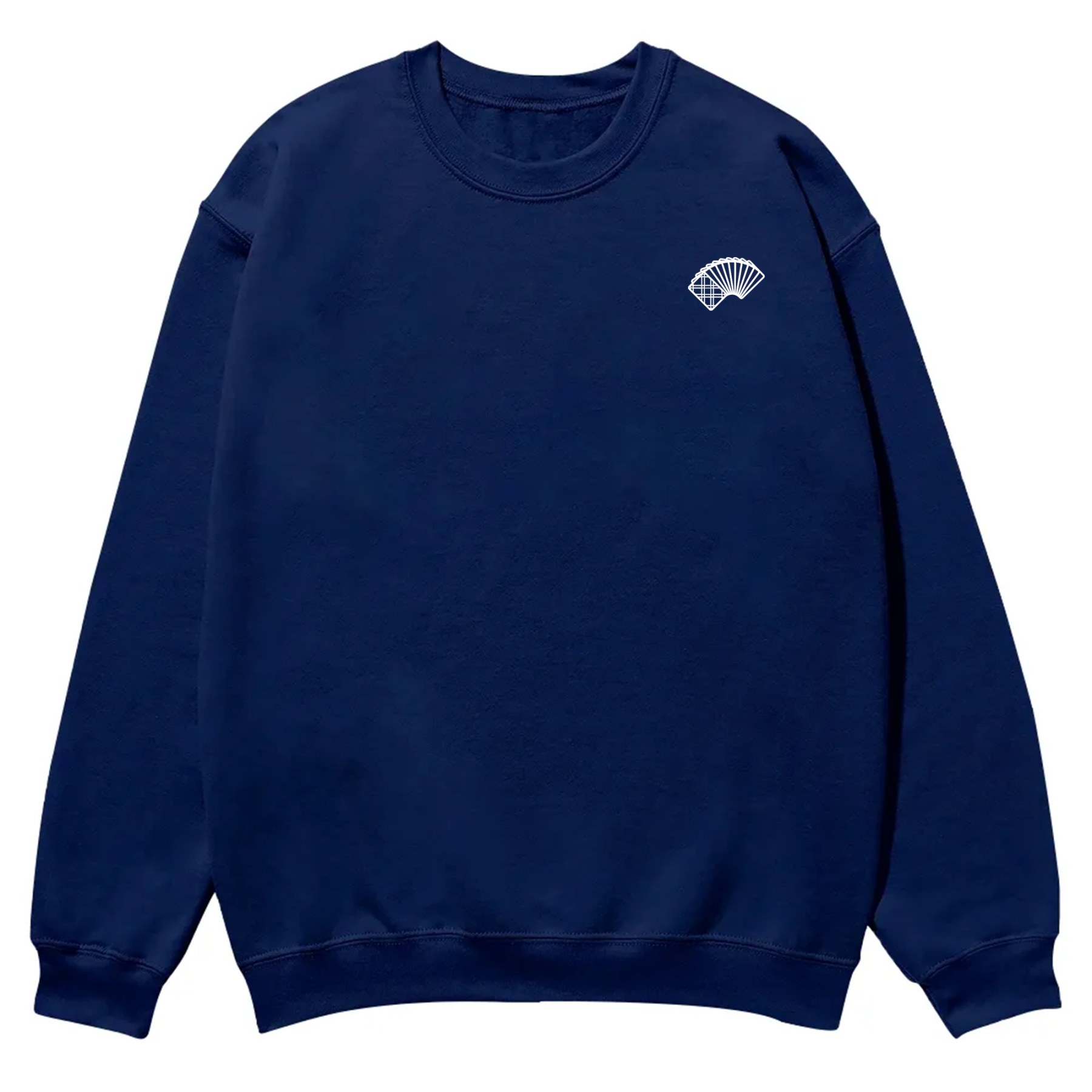 Poker Player Unisex Casual Crewneck Sweatshirt