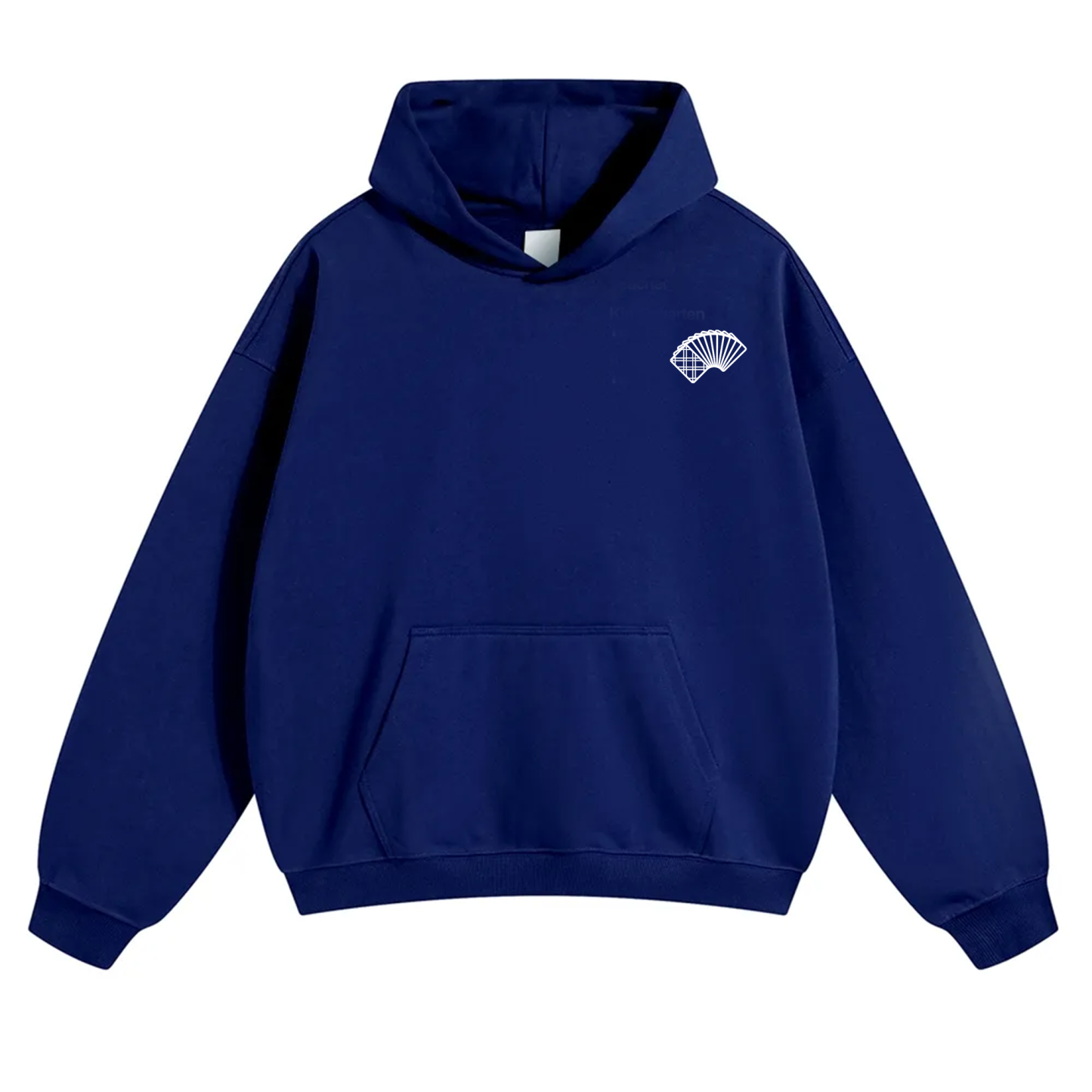 Poker Player Unisex Solid Color Hoodie