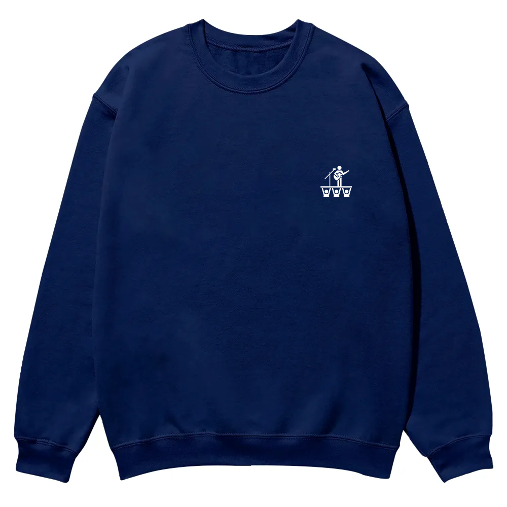 Festival Goer Casual Crewneck Sweatshirt wearishow