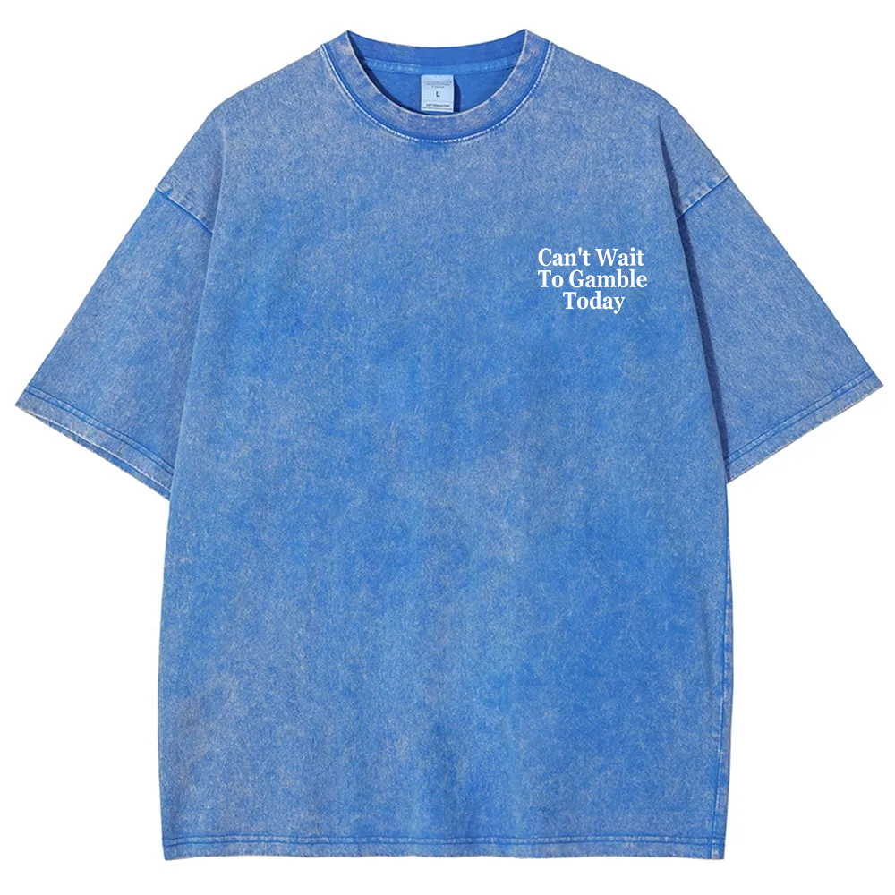 Professional Gambler Club Unisex Fit Washed T-Shirt