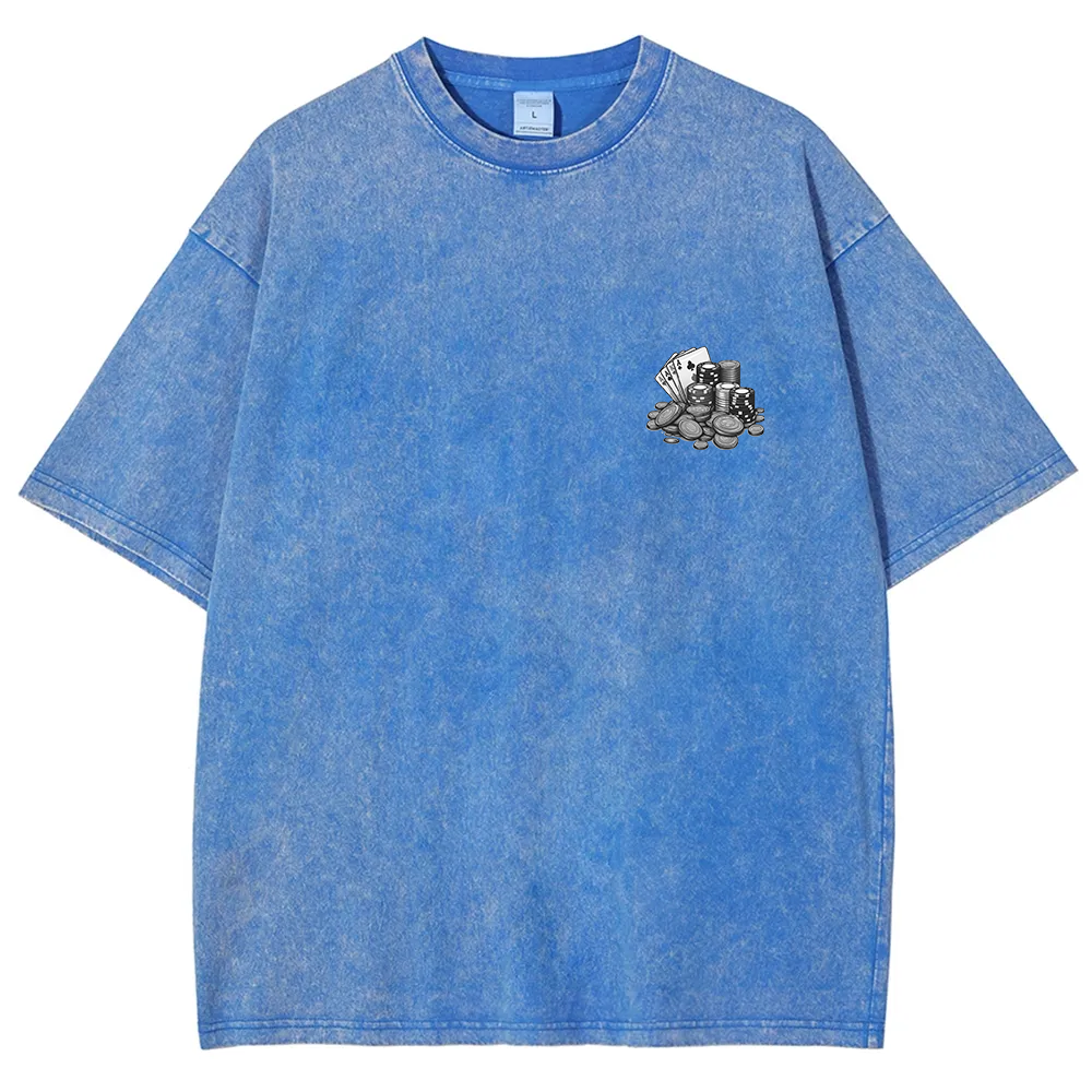 Professional Gambler Unisex Fit Washed T-Shirt
