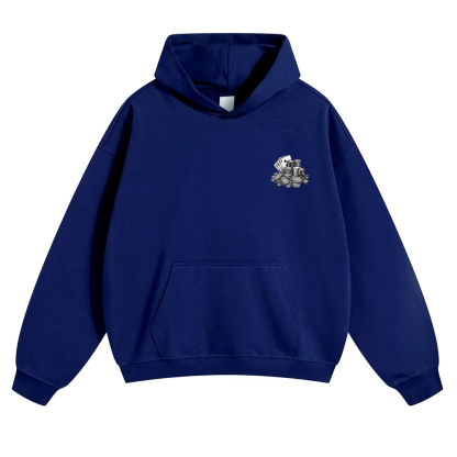 Professional Gambler Unisex Solid Color Hoodie wearishow